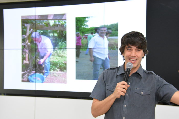 Foto de Marcos - Me viro - no GNPapo Inovações em Tecnologias Assistivas - semana de inclusão